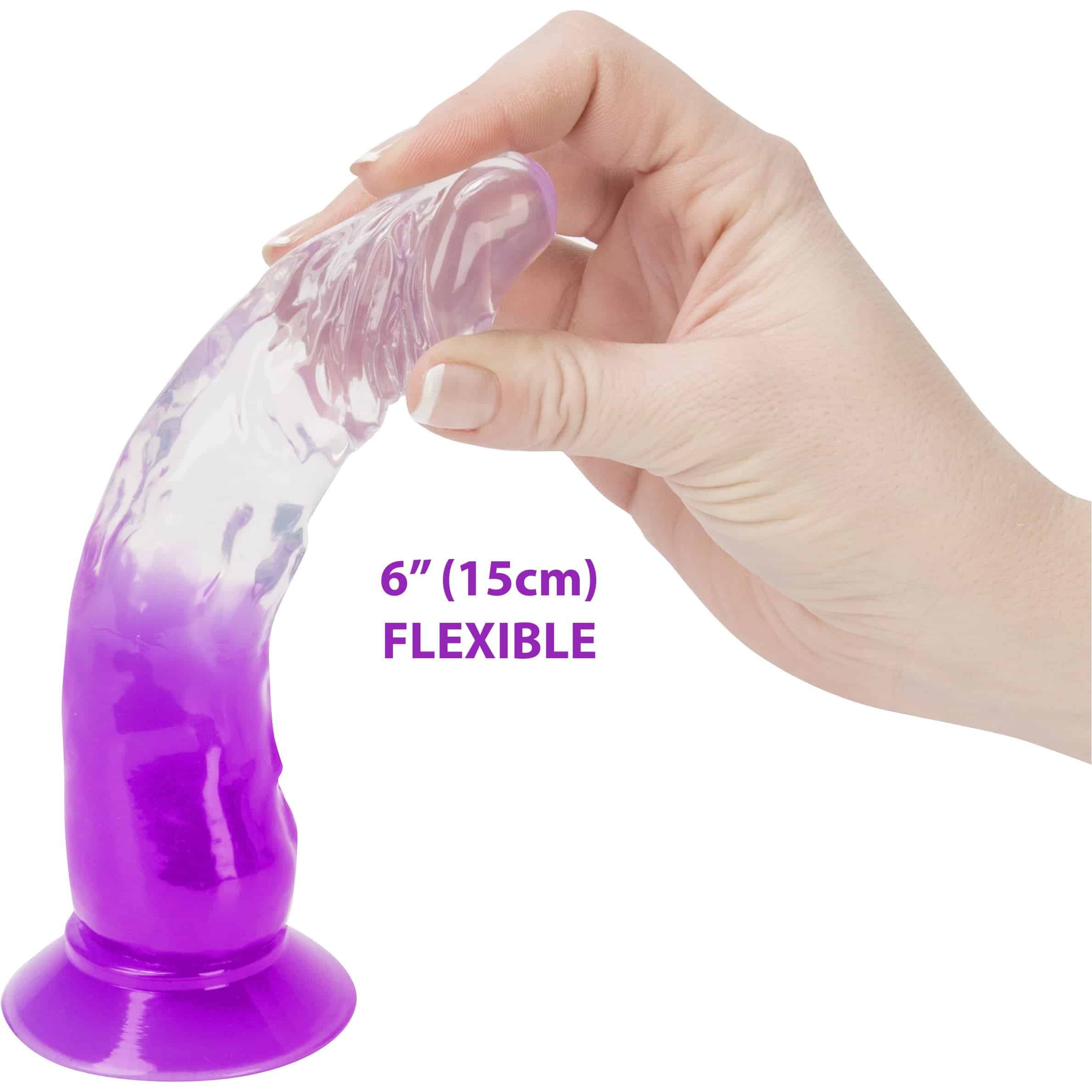 NMC Dildo à deux tons - violet image 1