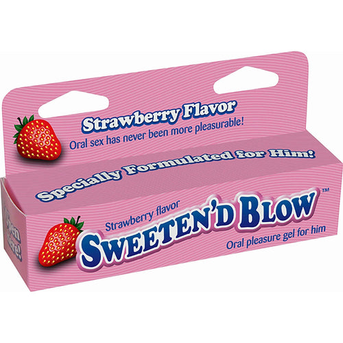 Little Genie Sweeten'd Blow Gel de plaisir oral pour lui image 0