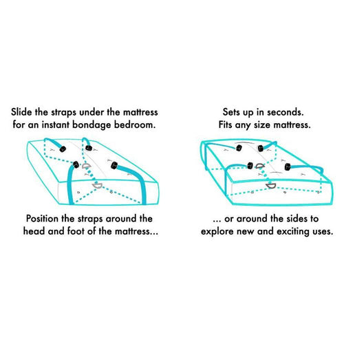 Feuilles de sport sous le système de retenue de lit image 4