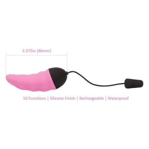 Télécommande PowerBullet Langue vibrante - Rose image 2