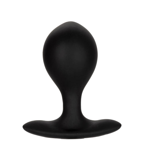 Plug gonflable en silicone pondéré CalExotics® - Noir image 3