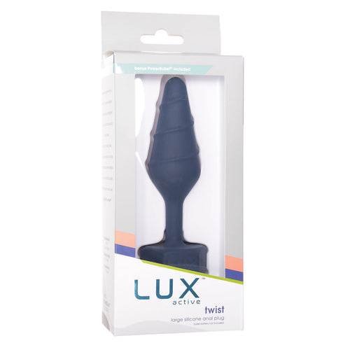 LUX Active Twist Plug – Large - Bleu