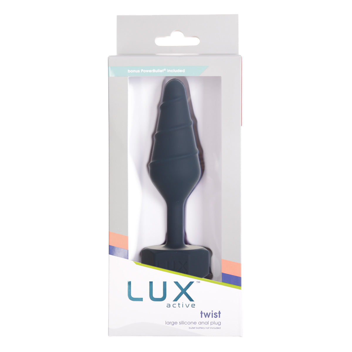 LUX Active Twist Plug – Large - Bleu