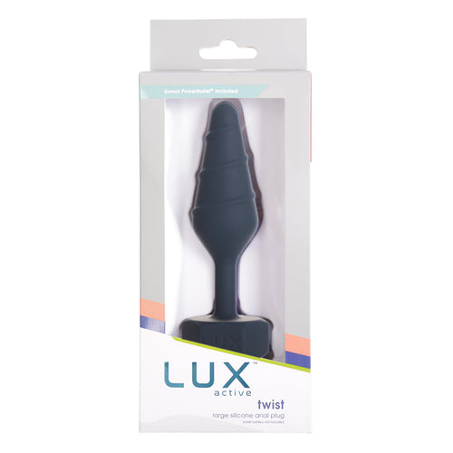 LUX Active Twist Plug – Large - Bleu