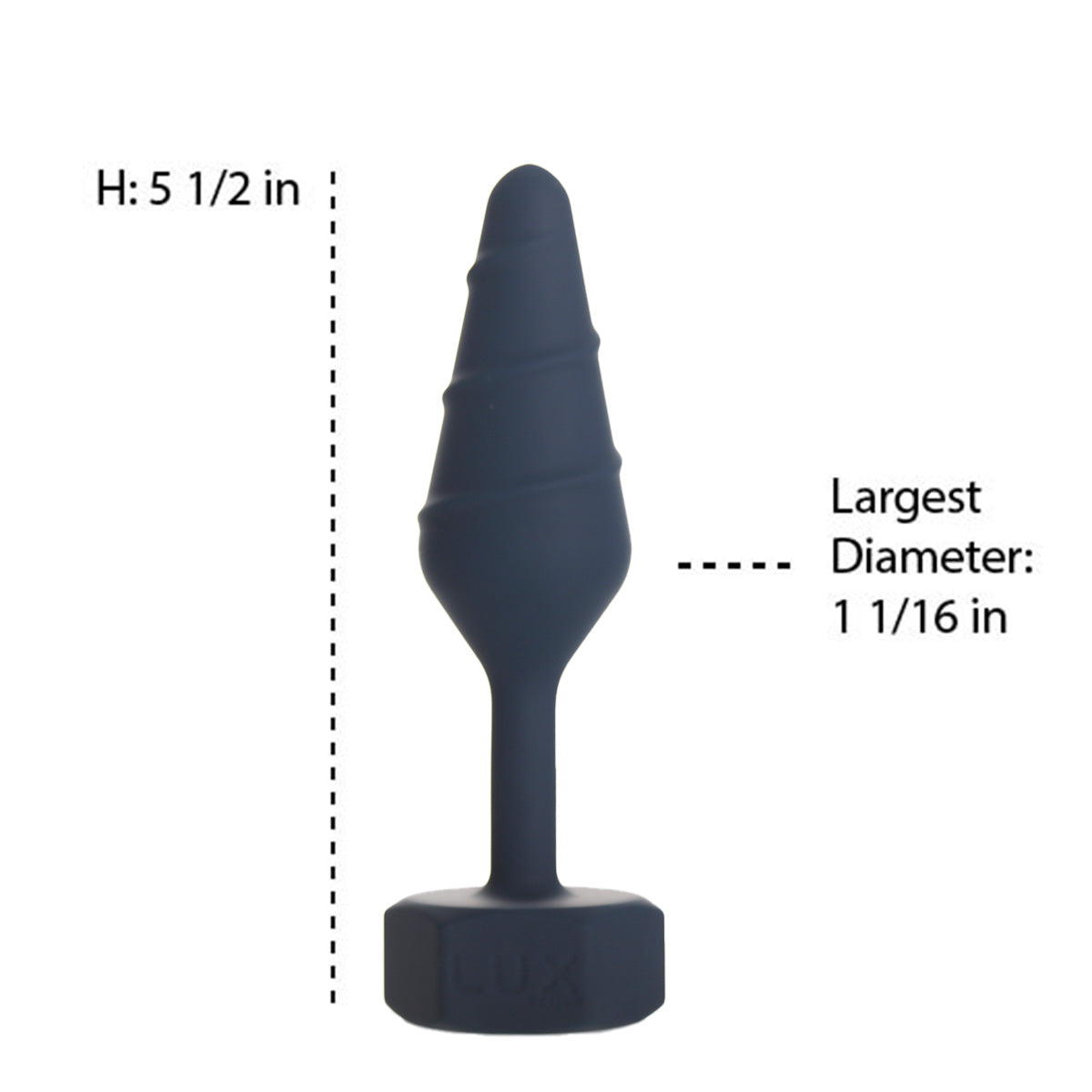 Plug actif LUX – Petit - Bleu