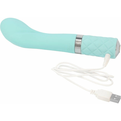 Oreiller Talk Sassy - masseur G-Spot - Teal image 1