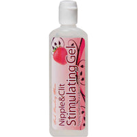 Doc Johnson Slotted Nipple & Gel Stimulant - Strawberry