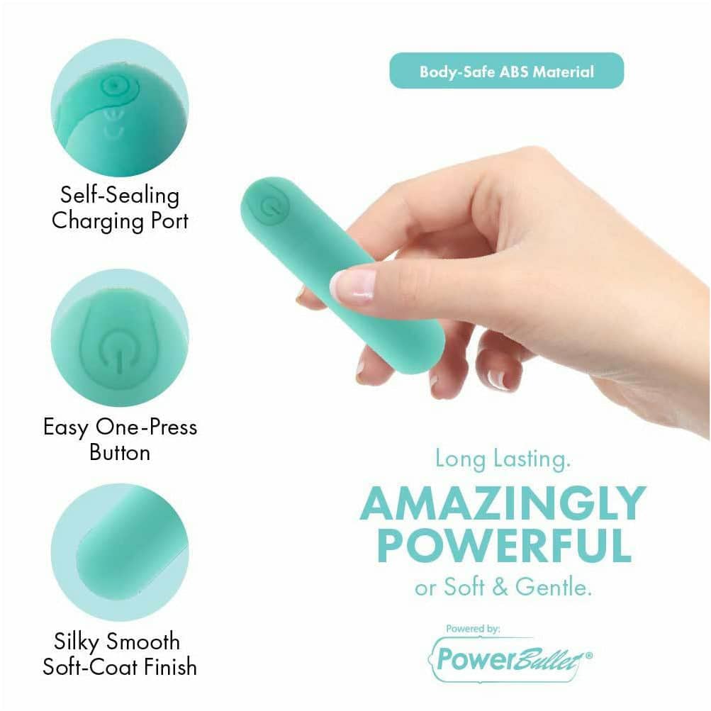 Pure Love® - Bulle d'alimentation rechargeable avec boîtier en silicone - Teal image 3
