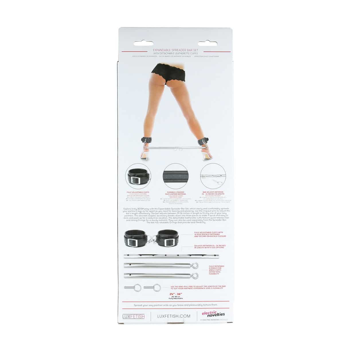 Ensemble de barres extensibles Lux Fetish image 1