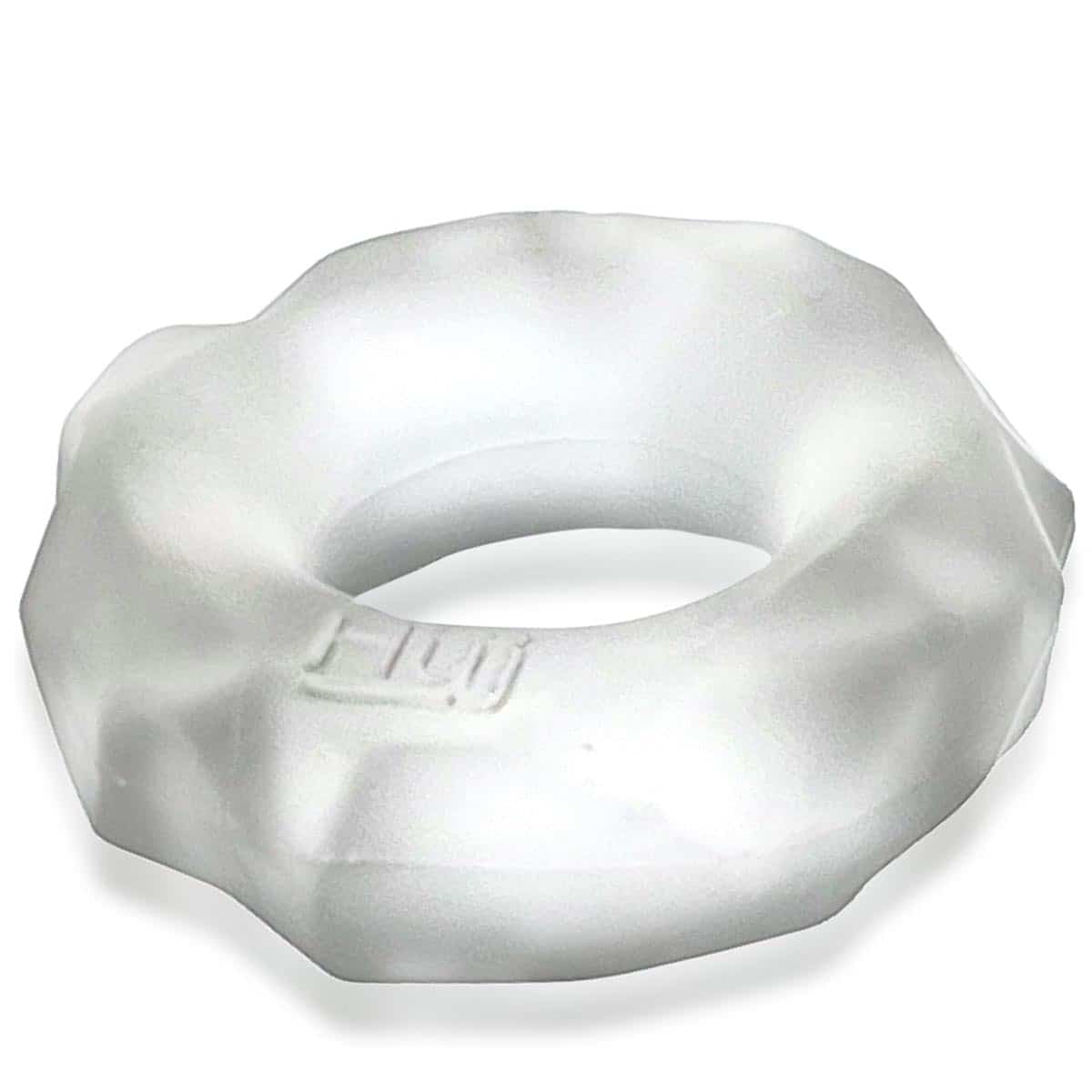 Balles à Ox - Cockring tactile fractal HünkyjunkTM – Glace claire image 4