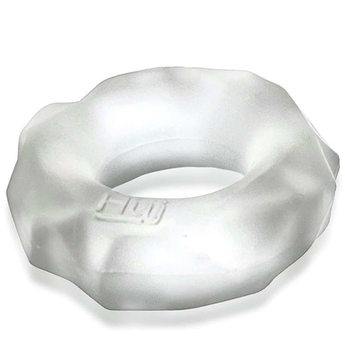 Balles à Ox - Cockring tactile fractal HünkyjunkTM – Glace claire image 4