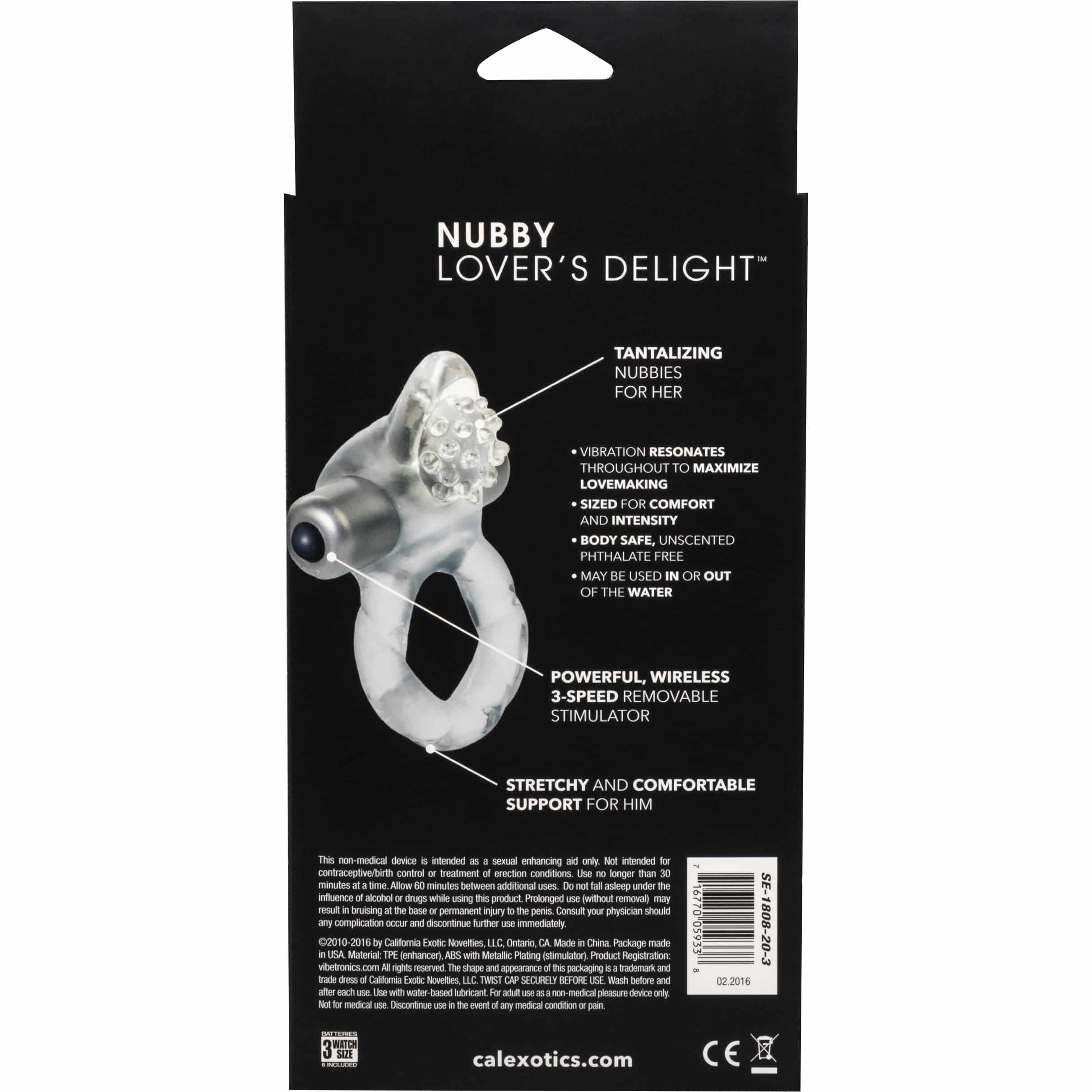 CalExotics® Lover's Delight Ring Nubby image 2