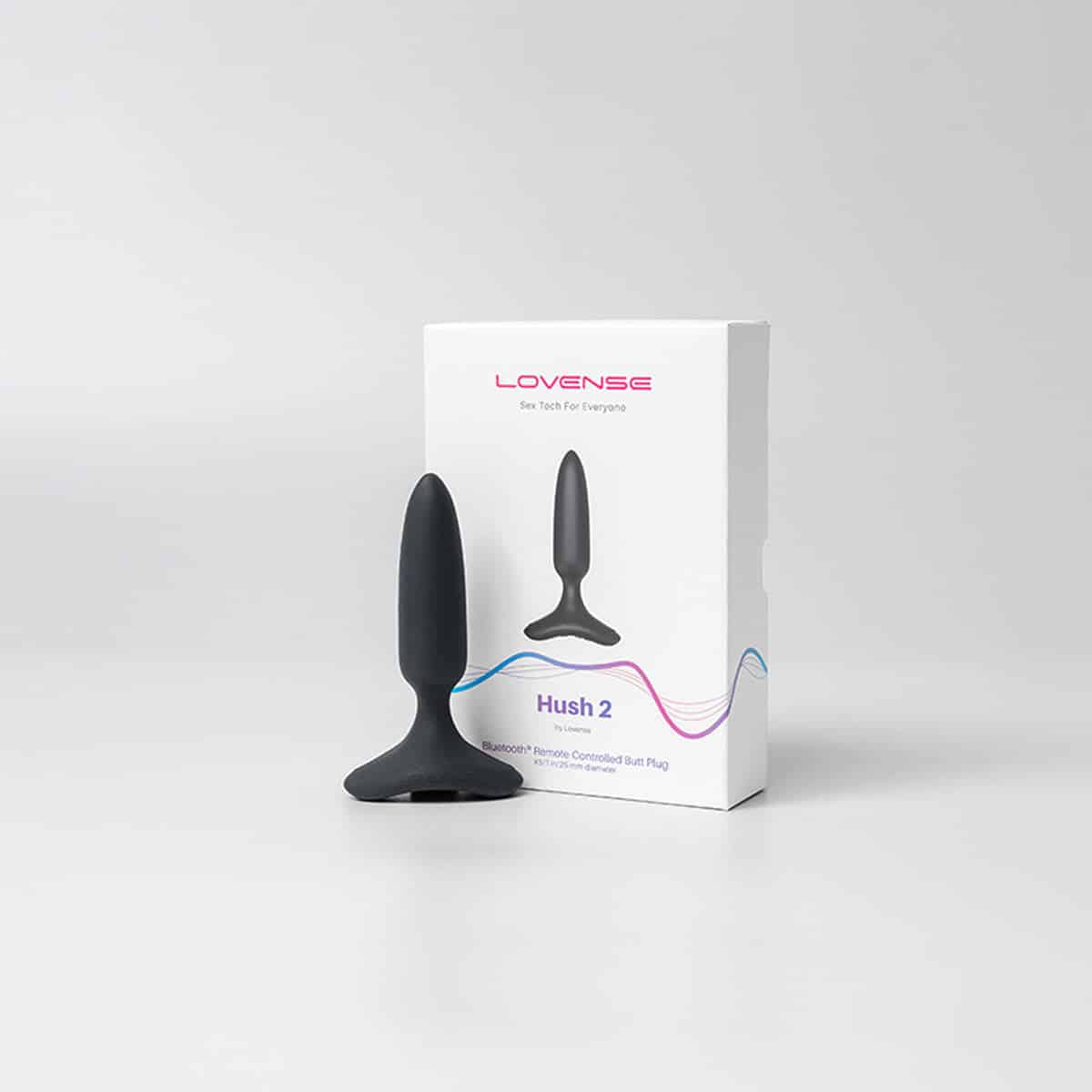 Lovense Hush 2 Vibrant prise télécommandée – Noir image 2