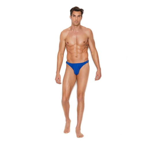 Moments élégants – Vivace Collection Raah – String de fermeture d'enclenchement côté homme - Bleu L/XL image 0