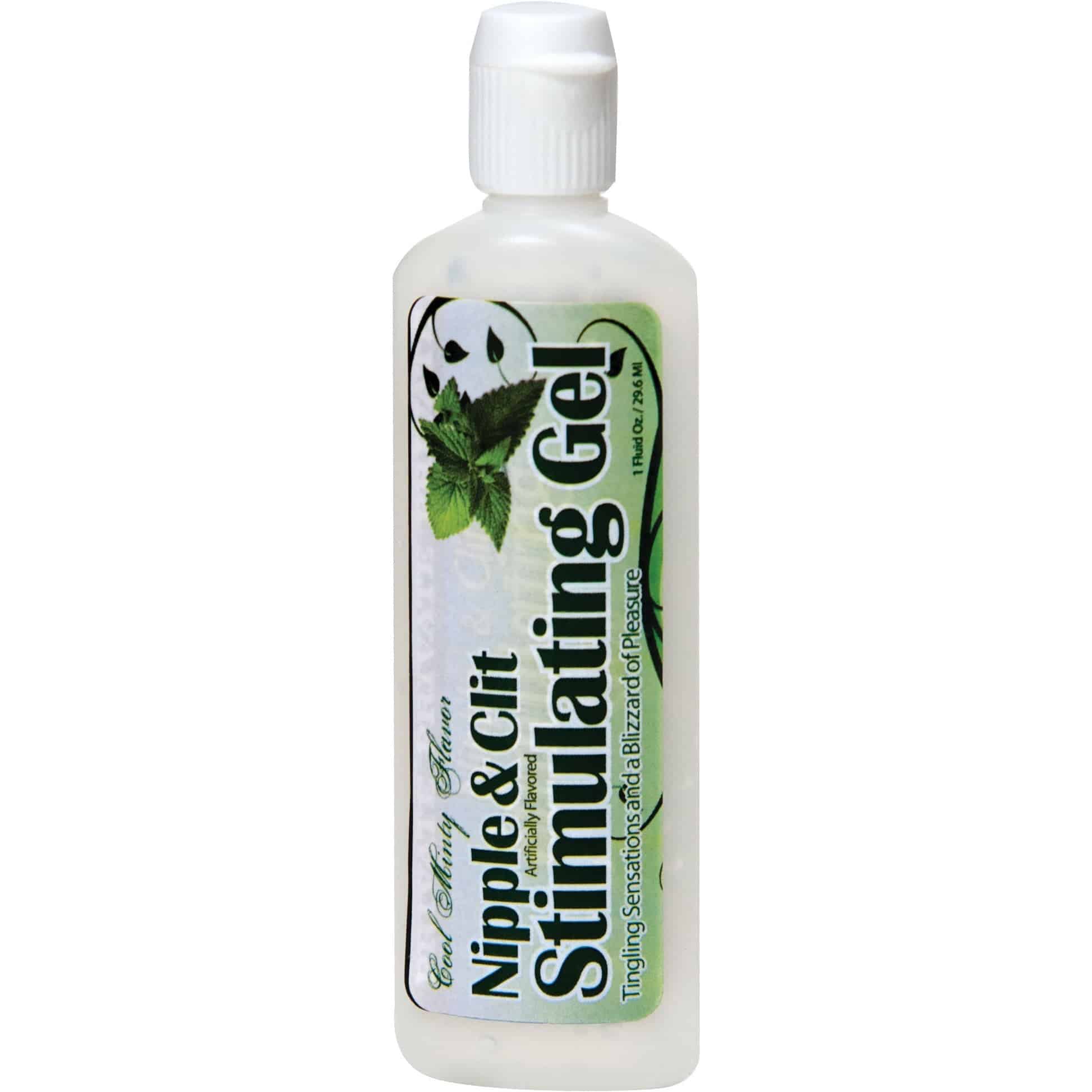 Doc Johnson Nipple &amp; Gel stimulant à fente - Menthe image 0