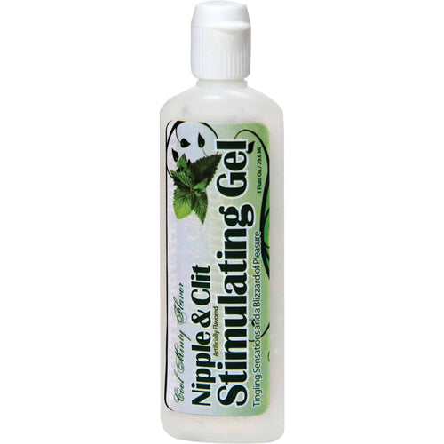 Doc Johnson Nipple &amp; Gel stimulant à fente - Menthe image 0