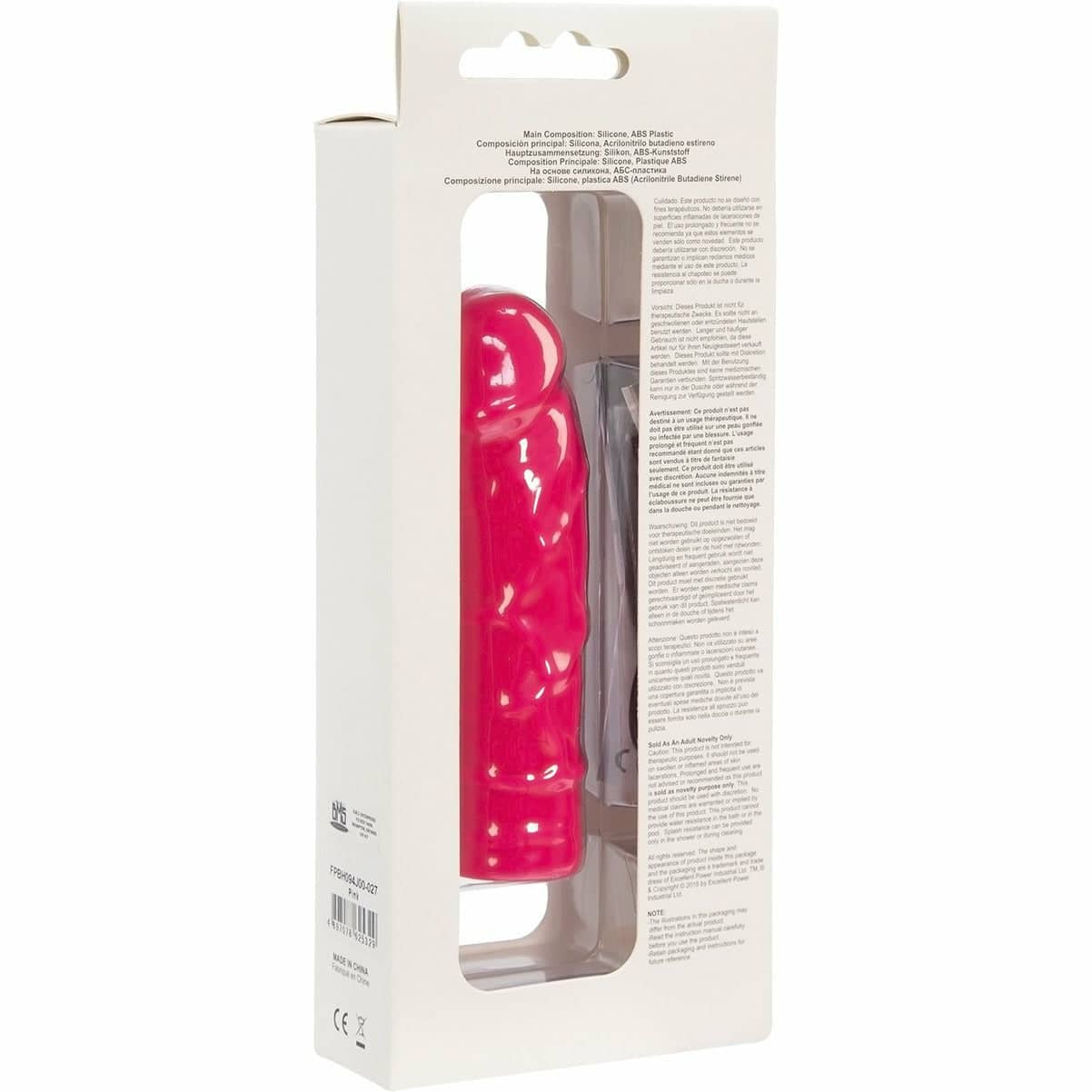 G-Touch Rechargeable Silicone Dong - Rose image 3