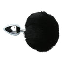 Fiches Sport Métal Bondage Bunny Butt Plug - Noir image 0