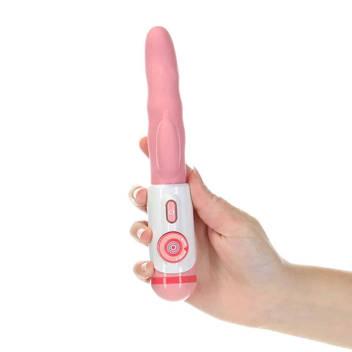 Vibrateur de lapin rechargeable One Touch - Rose image 1