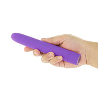 Pure Love® - 10 Function Classic 7 In. Smooth Vibrator – Purple