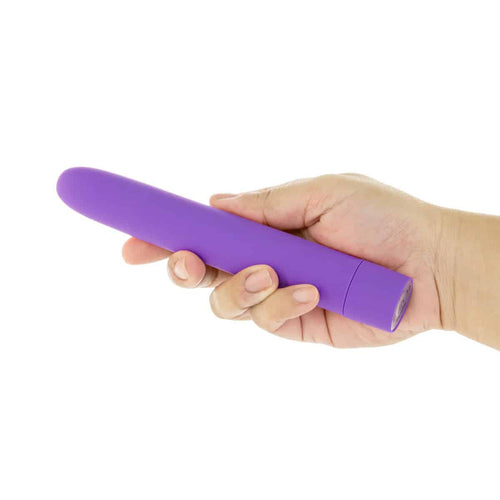 Pure Love® - 10 fonctions Classic 7 po. Vibrateur lisse – violet image 0