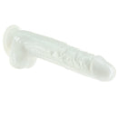 Perle de toxicomanie 7,5" Dildo avec boules image 2