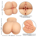 CalExotics® Stroke It Double Fuck - Ivoire image 2