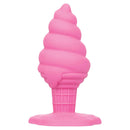 CalExotics® – Boutons coquins – Cône de crème glacée Yum Bum - Plug anal silicone - Rose image 2