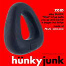 Boules à Ox - HünkyjunkTM - Cockring à ampoules Zoïde – Noir image 5