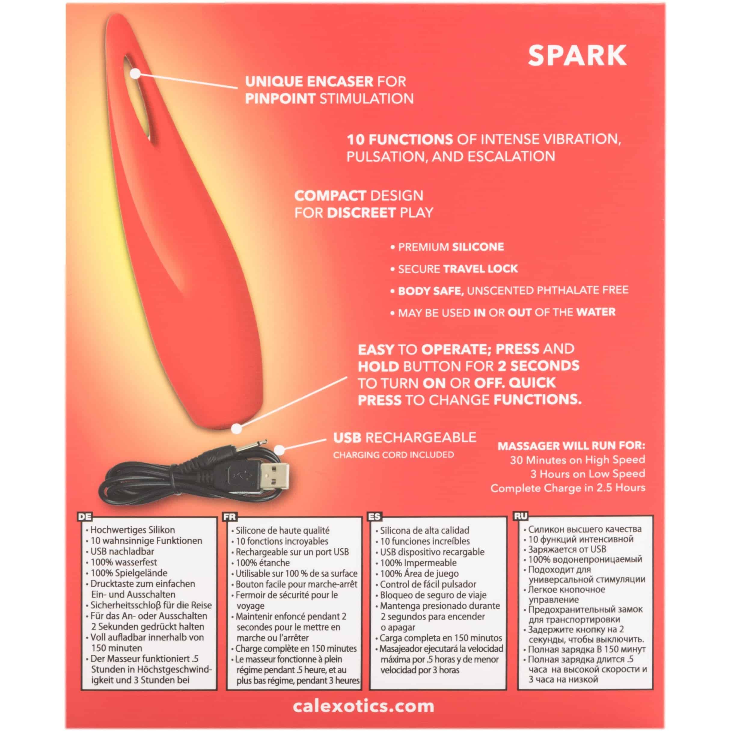 CalExotics® Rouge chaud - Spark image 5