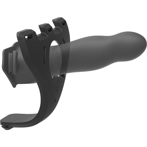 Doc Johnson Extensions du corps – être excité 2 pièces strap-on ensemble avec Harnais vibrant image 4