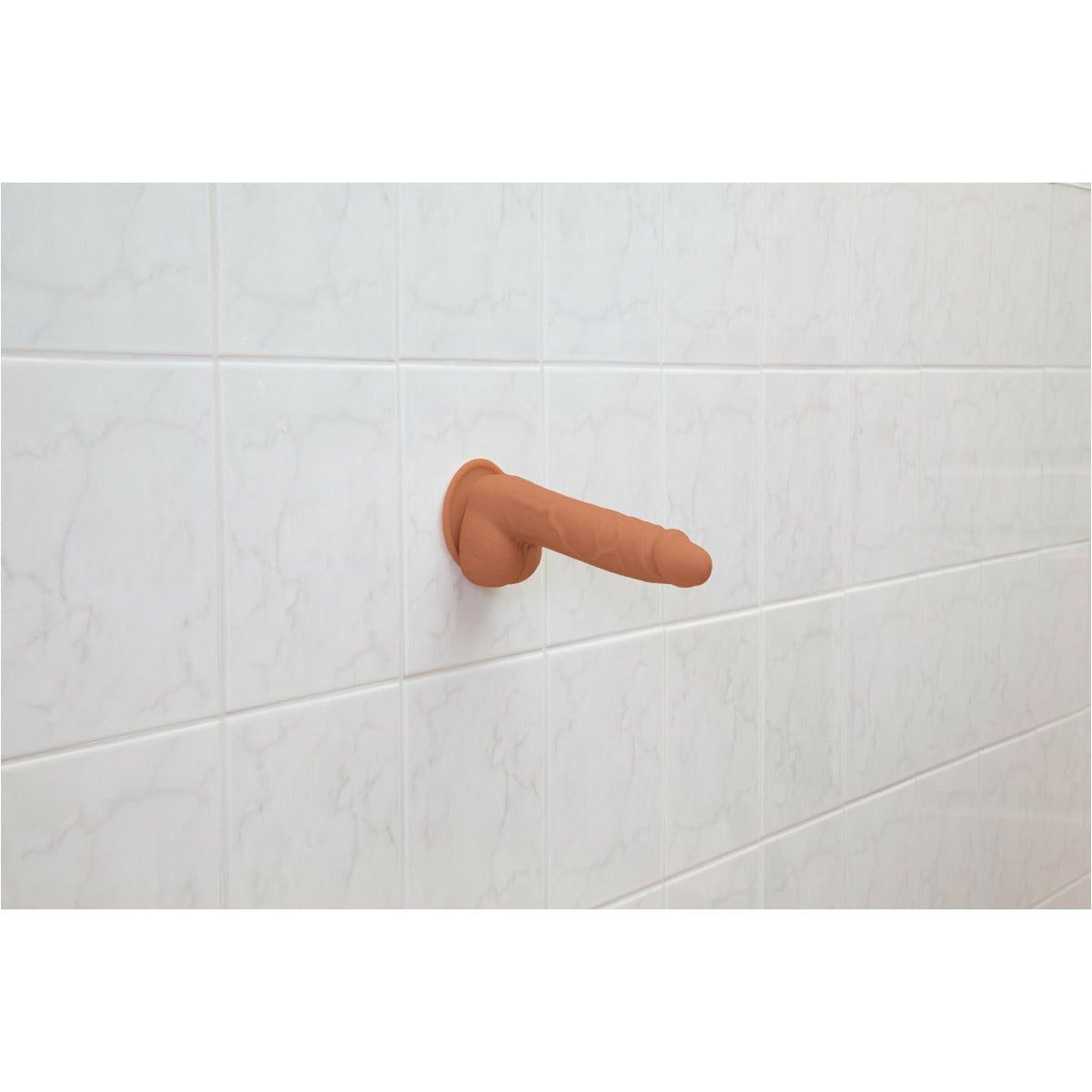 Dépendance Steven - 7.5" Silicone Dong - Caramel image 3
