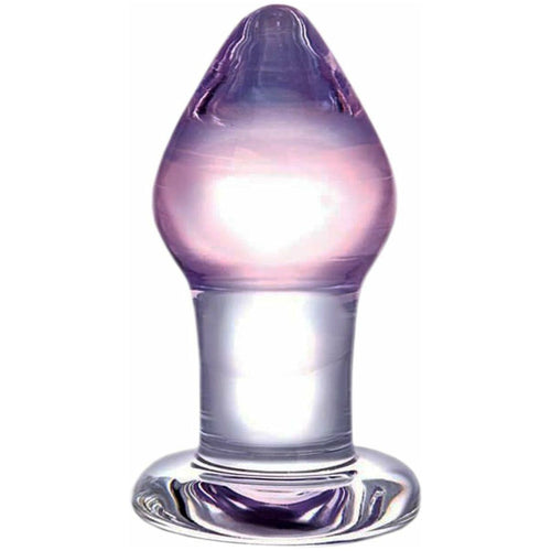 Glas Améthyst Rain Butt Plug – Effacer image 0