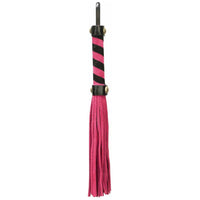 Punishment Small Whip - Fuchsia with Black and Fuchsia Handle