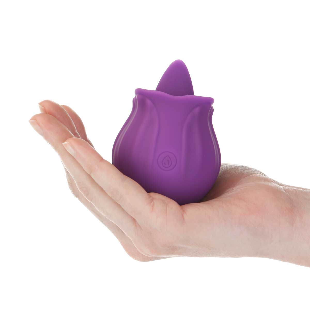 Lady - Flickering Tongue &amp; Vibrating Clitoral Stimulateur – Violet image 1