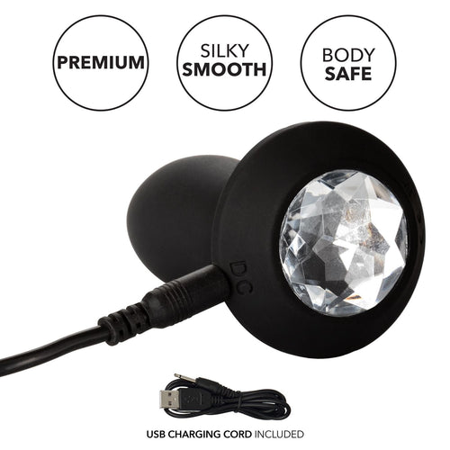 Sonde cristal vibrante CalExotics® Power Gem – Noir image 4