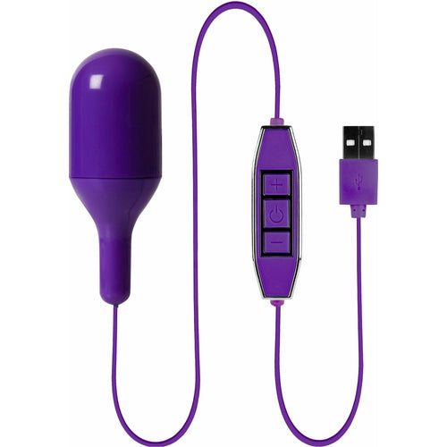 NMC Handy Perky - Vibrateur Bullet avec télécommande - rechargeable - violet image 0