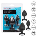 CalExotics® Kit anal silicone Gem – Noir image 2