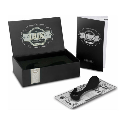 Stimulateur de silicone Lux Homme - LX2 - Noir image 1