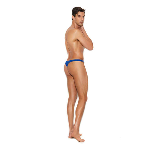 Moments élégants – Vivace Collection Raah – String de fermeture d'enclenchement côté homme - Bleu S/M image 1