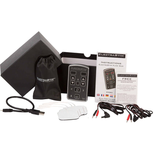 ElectraStim Flick Duo Electro-Sex Stimulateur Pack image 0
