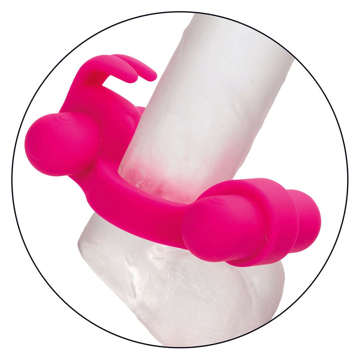 CalExotics® Silicone rechargeable Lapin de roche – rose image 3