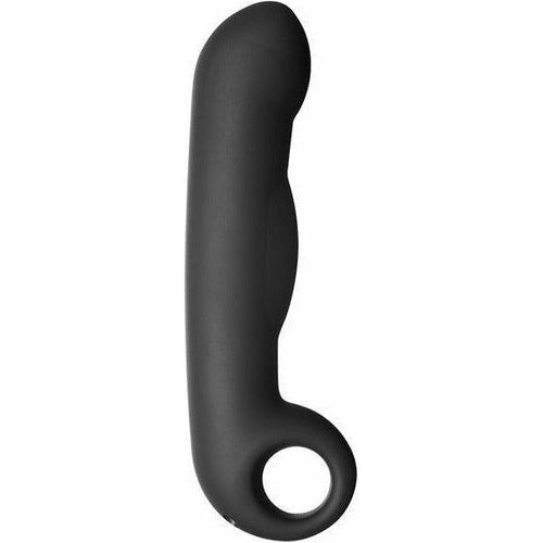 ElectraStim Ovid Silicone Noir Dildo image 0
