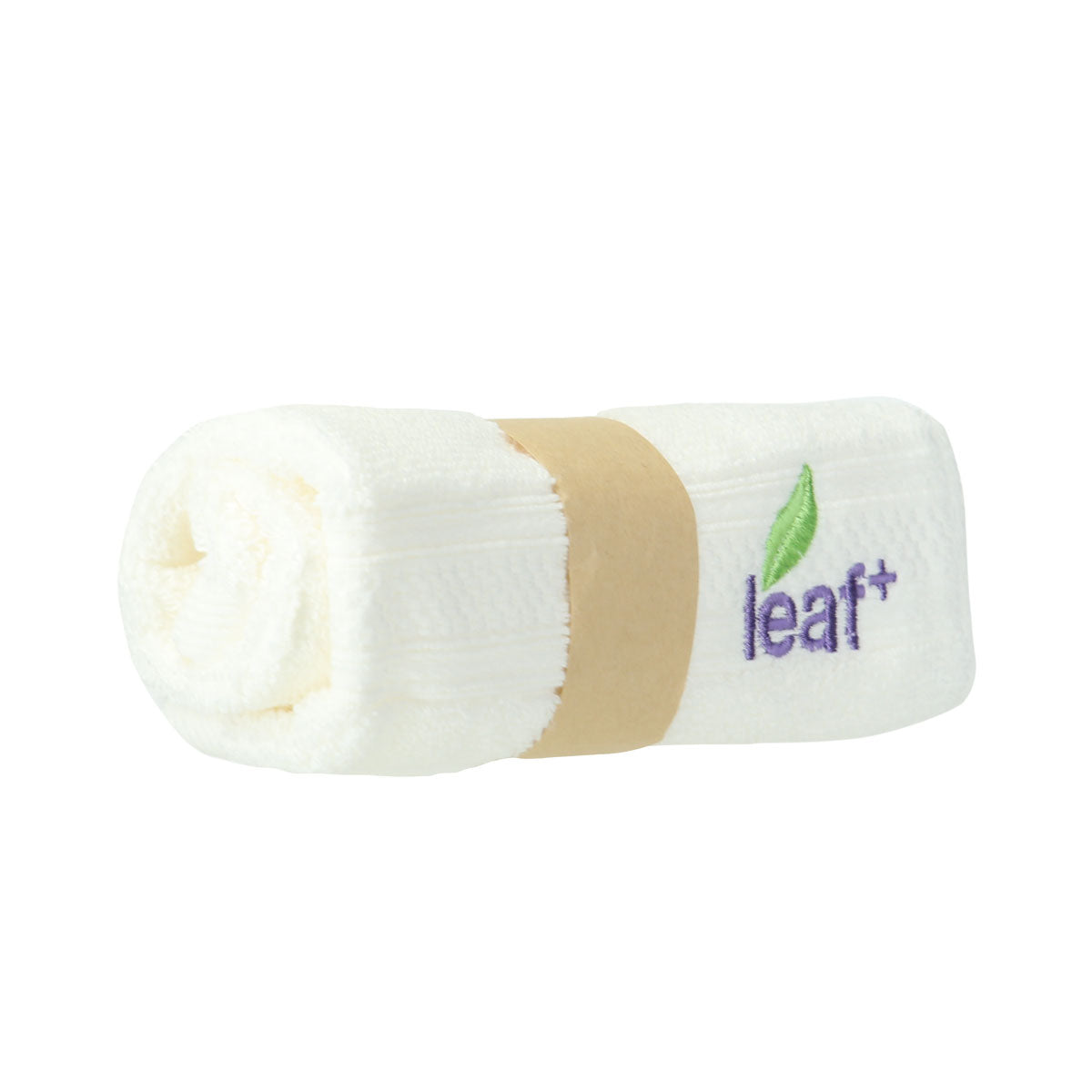 Swan Leaf+ Serviette à main – Blanc