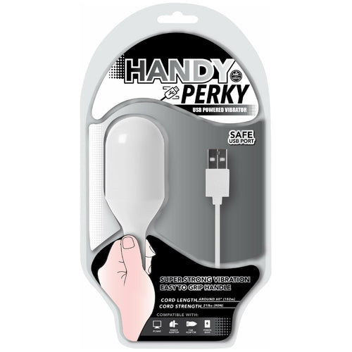 NMC Handy Perky - Vibrateur Bullet - Rechargeable - Blanc