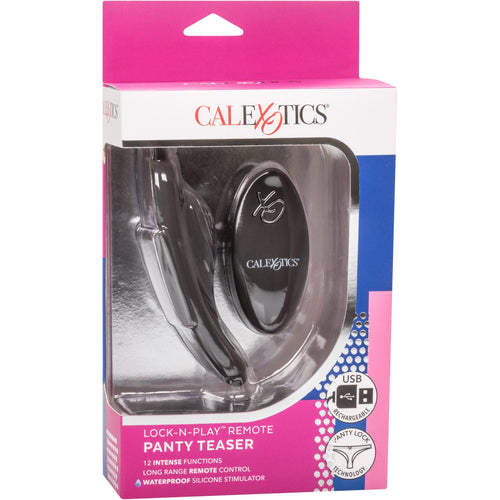 CalExotics® Lock-N-Play Teaser pour Panty à distance