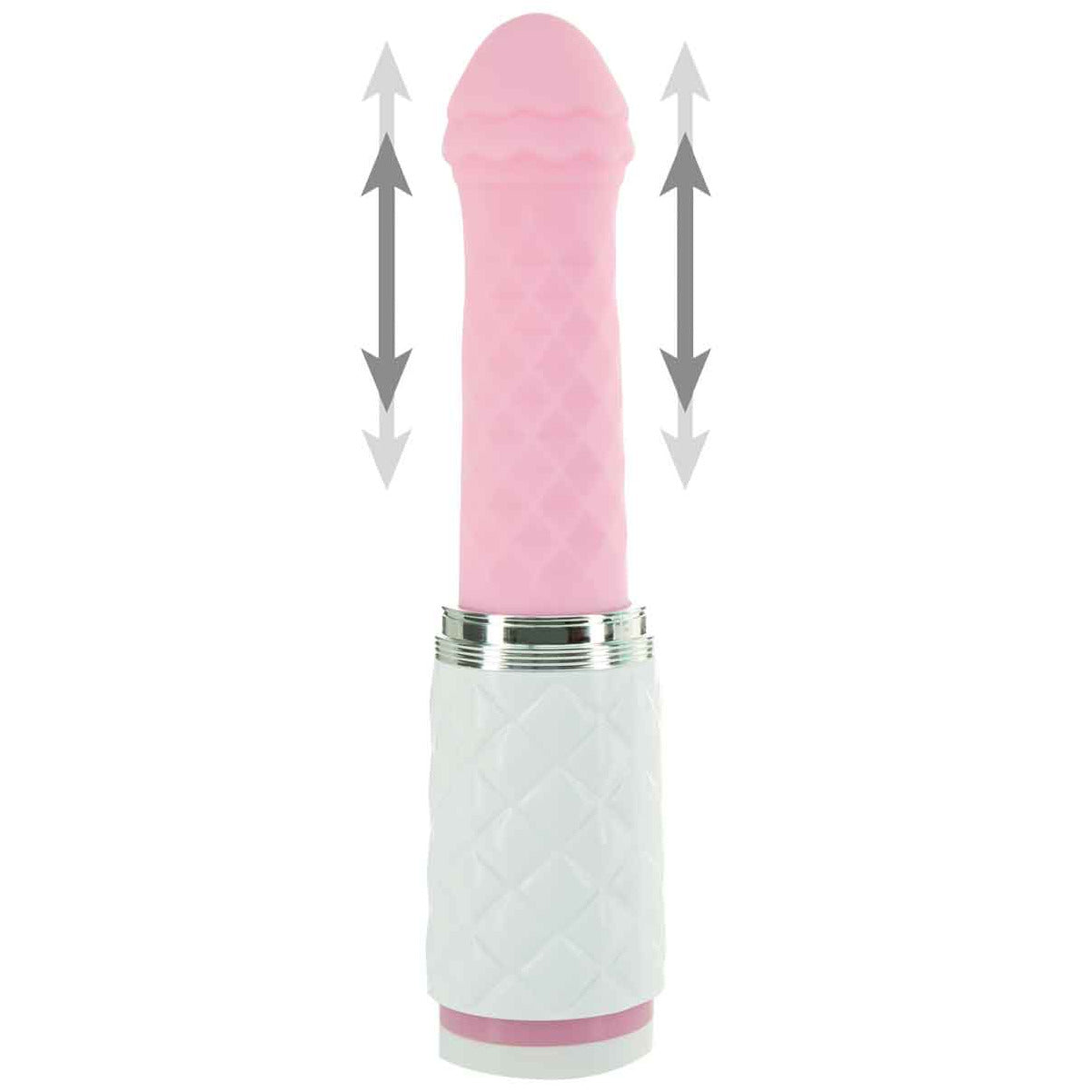 Pillow Talk Feisty - Vibrator Thrusting - Rose image 1