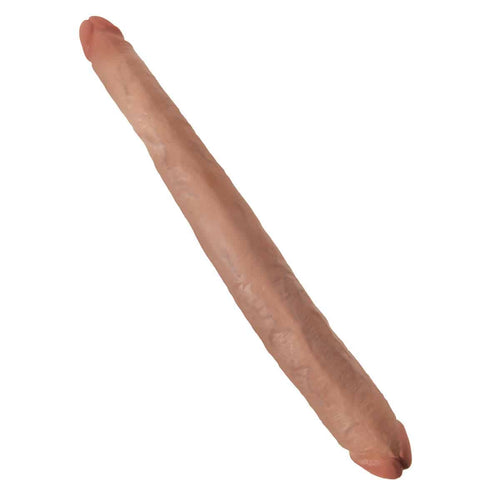 Pipedream - King Cock® - Dildo double rubané - Beige image 1