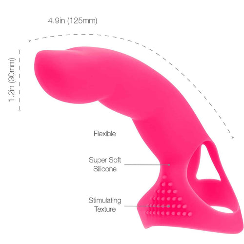 Dong doigt simple et vraiment tactile - Rose image 2
