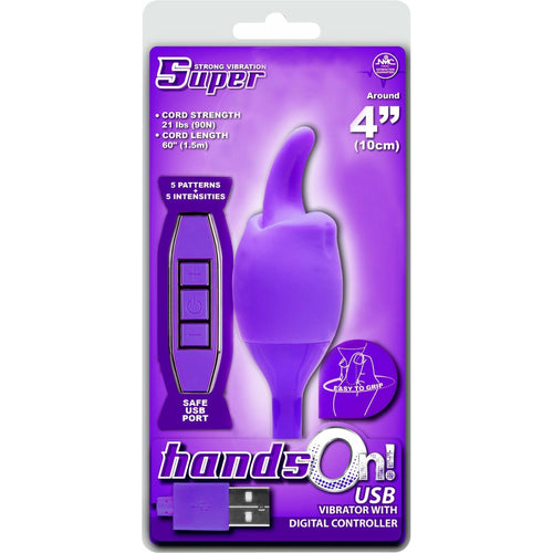 NMC Les mains allumées - Vibrateur de langue volante - Rechargeable - Purple